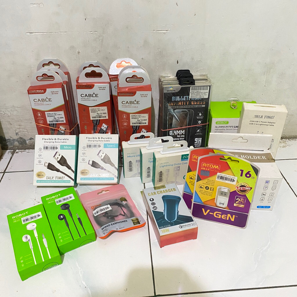 Paket Usaha Aksesoris HP Bisnis Aksesoris Hp Konter Kecil