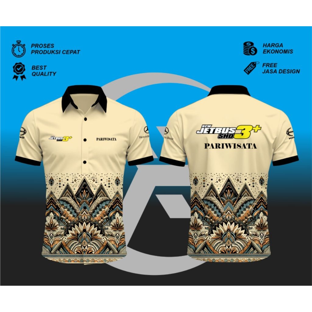 kemeja jetbus3 pariwisata premium