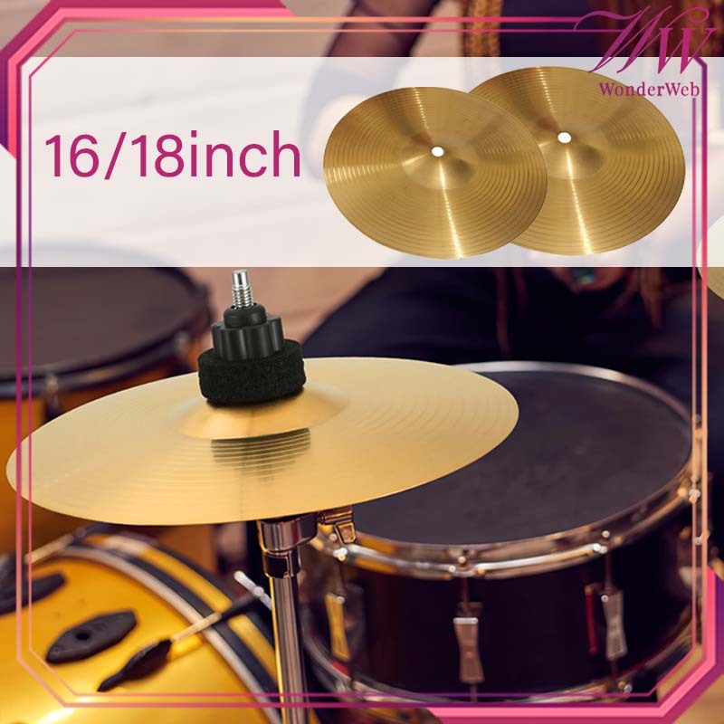 Crash Cymbal Cymbal Stagg 16/18 Inci Ringan Cymbal Crash Bekas Cymbal Set