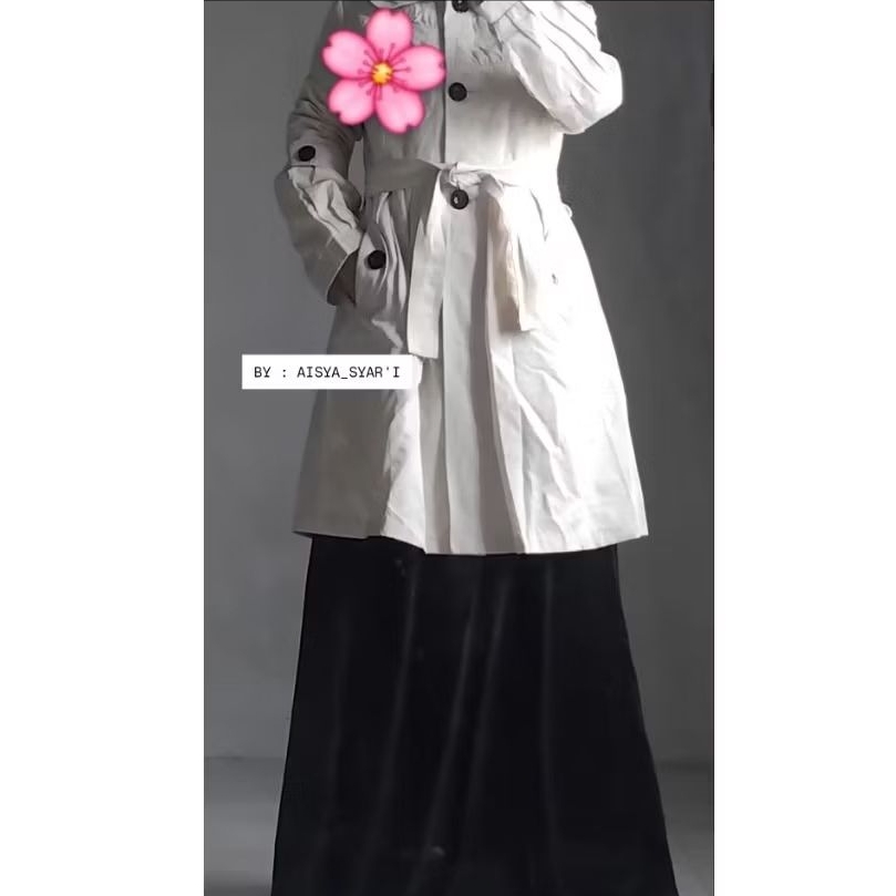 Preloved Coat Ivory