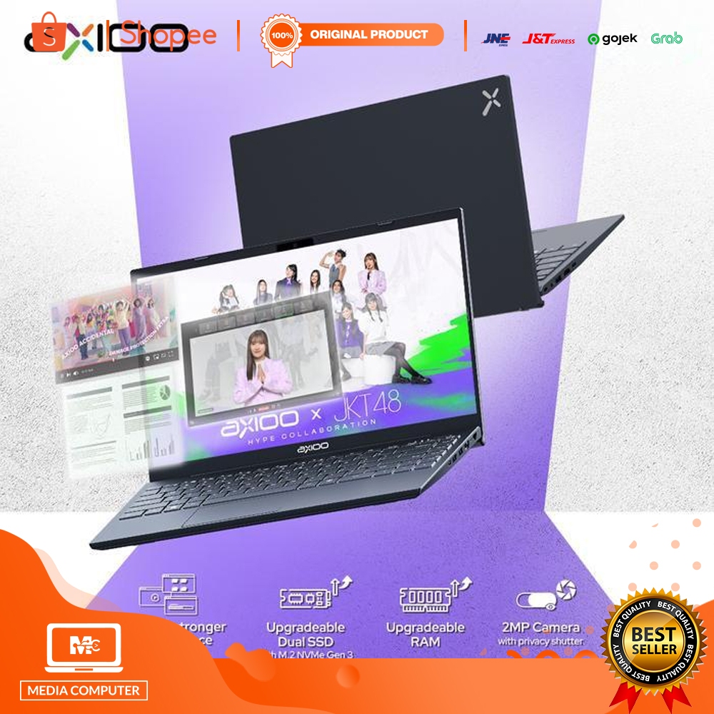 AXIOO Mybook HYPE 3 G11 Core i3 1125G4 8GB 512GB DOS GREY