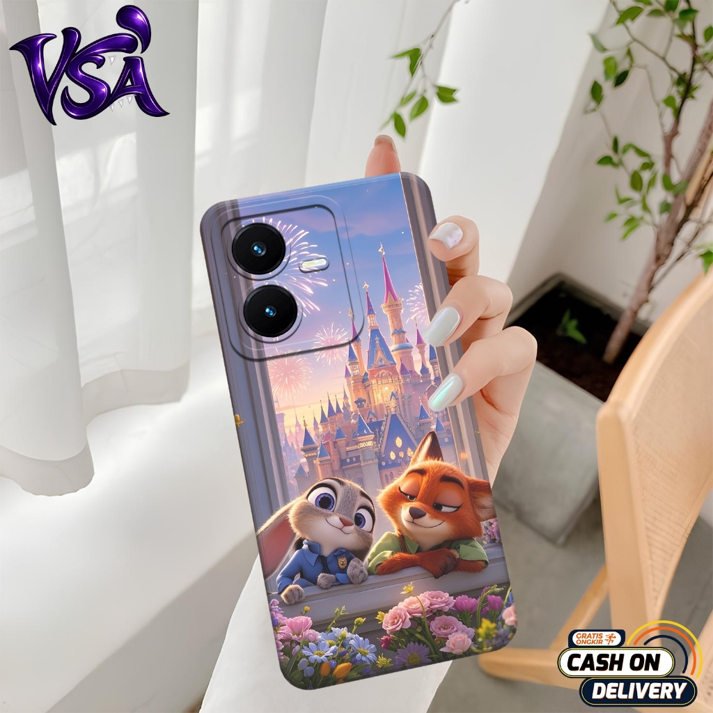 Casing Hp Untuk Vivo Y22 / Vivo Y22s / Vivo V2207 / Vivo V2206 - Softcase Bening - Soft Case Vivo Y2