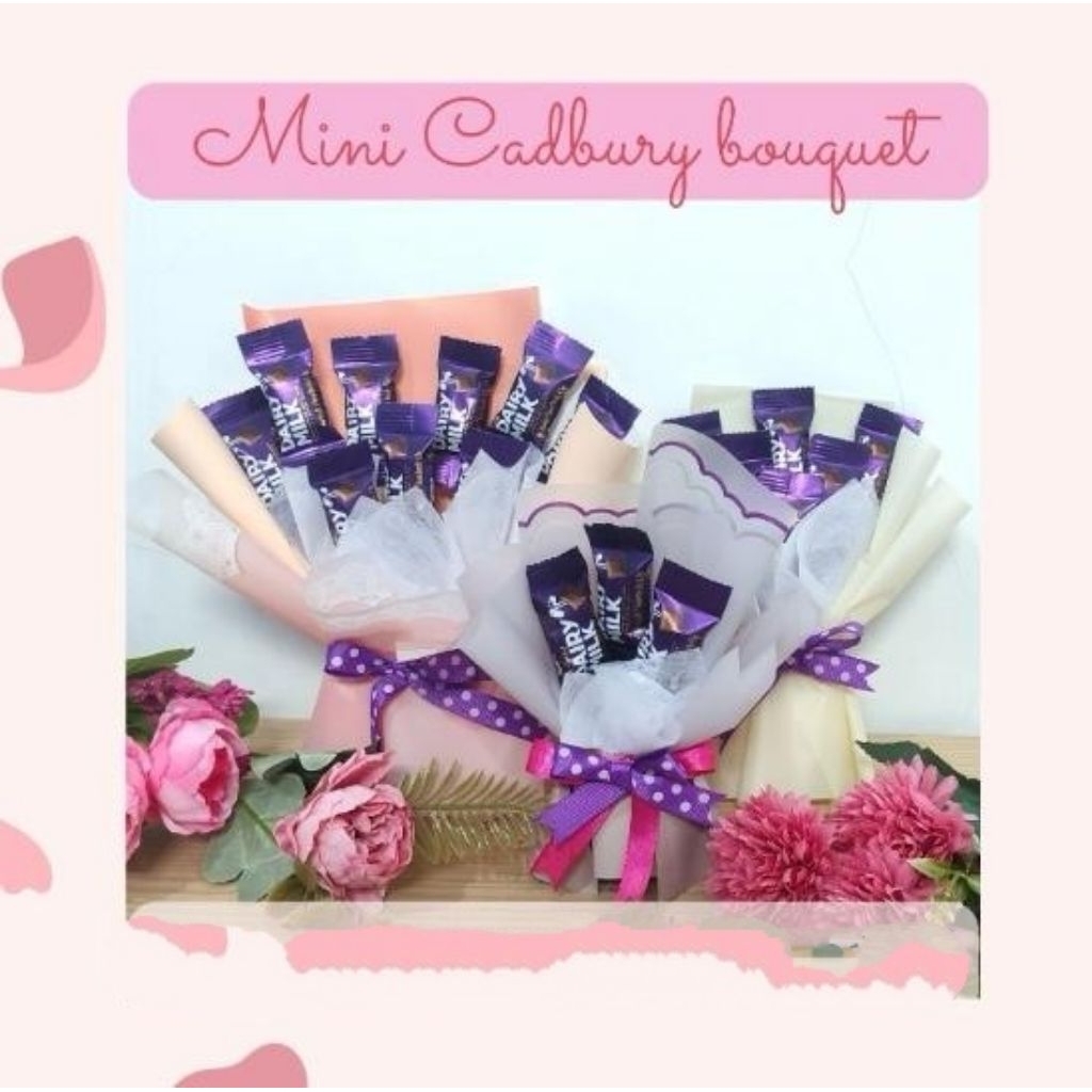 buket coklat mini Cadbury