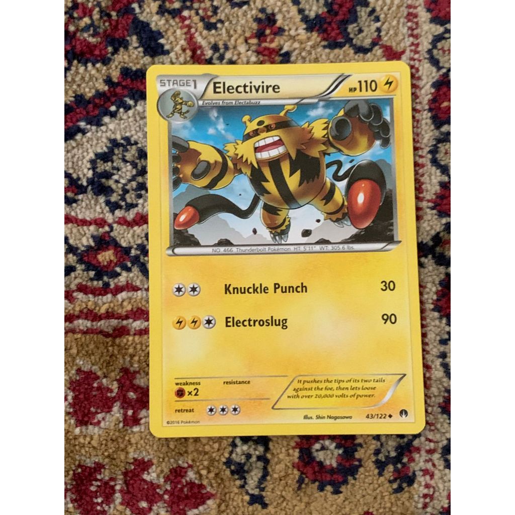Electivire Pokemon English