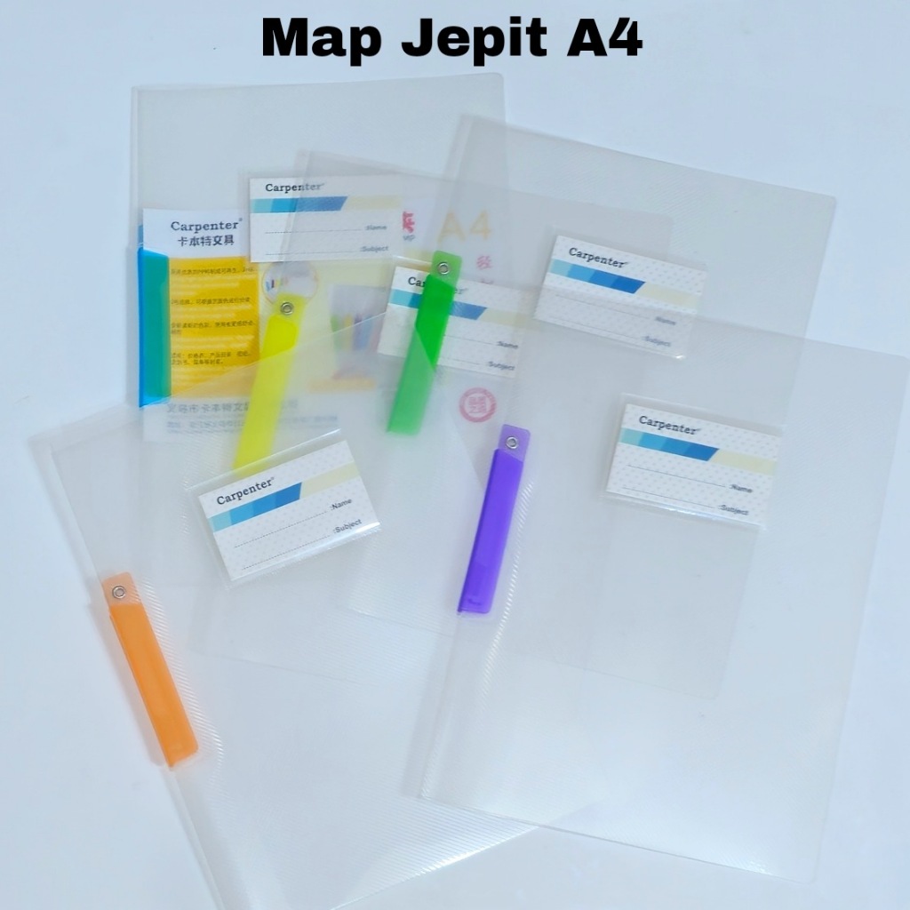 GG Map Jepit A4 (minimal 4)/Map File /File Folder/Map Dokumen/Clip File/Map Klip