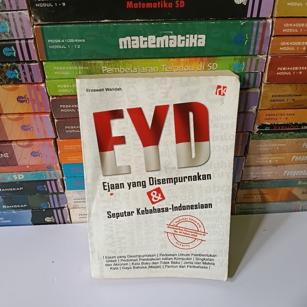 EYD EJAAN DAN DISEMPURNAKAN & SEPUTAR KEBAHASA INDONESIA