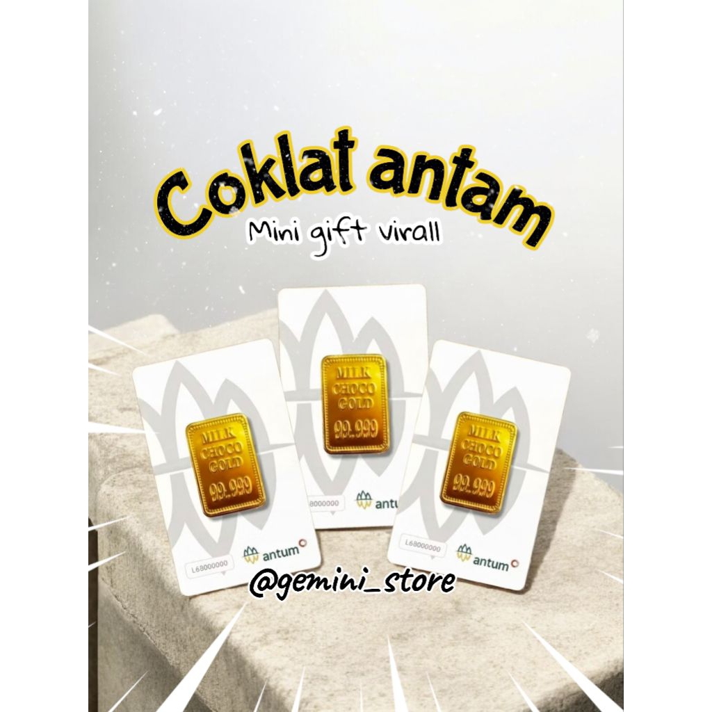 Coklat antum/coklat emas batangan
