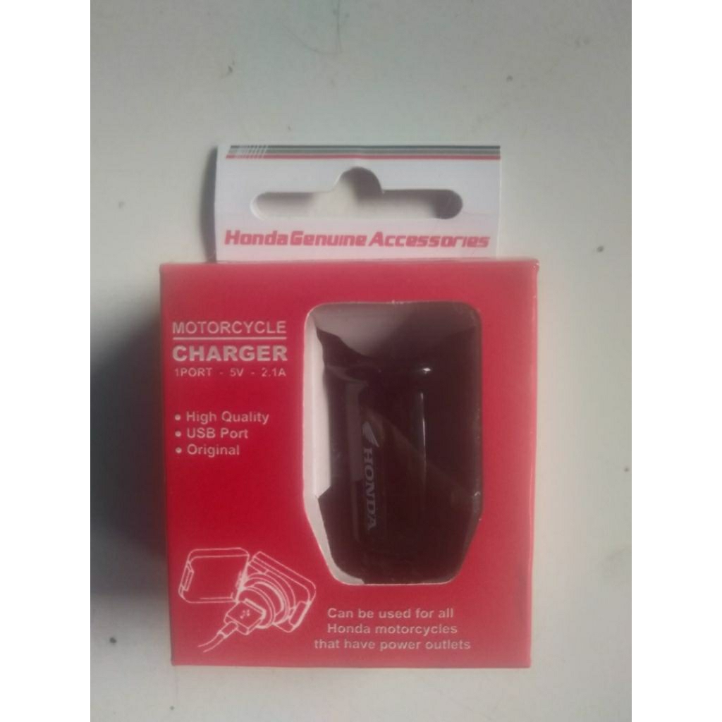 Motor Cycle Charger Utk Motor Honda Beat & Genio