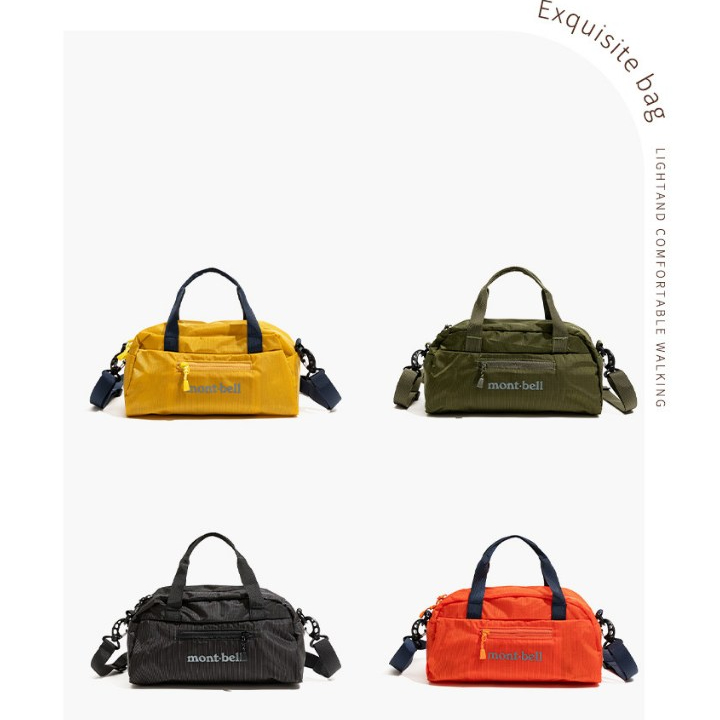 Montbell Duffle Bag 5L Original Tas Travel Mini Ripstop Nylon Ringan Tahan Air