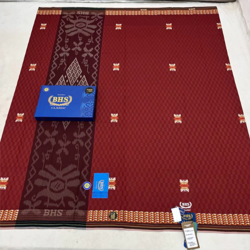 Sarung BHS Songket Gold Silver Premium Termurah Sarung BHS Cosmo Afkir Murah Berkualitas