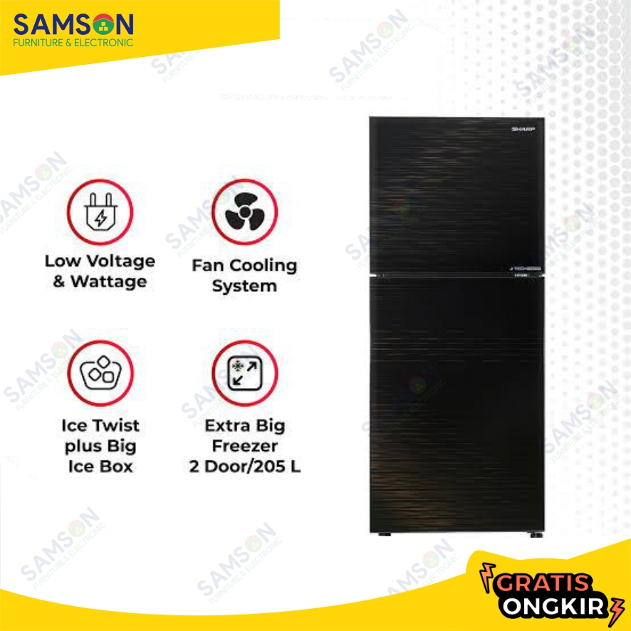KULKAS SHARP 2 PINTU SJ-246XI-MK