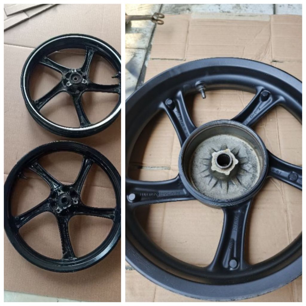 Velg racing yamaha Mio J tapak lebar