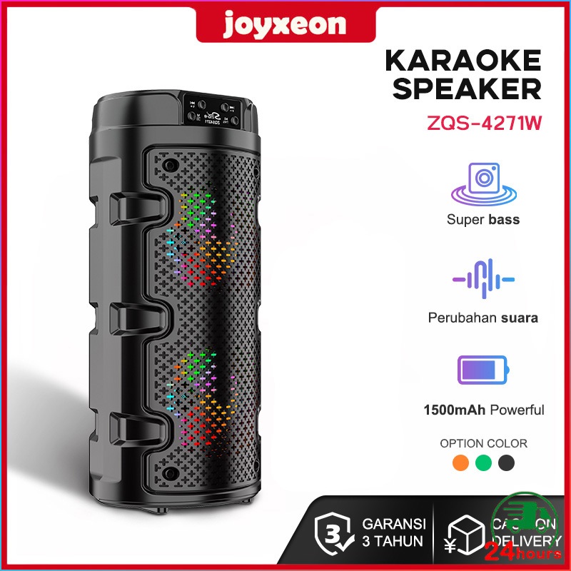 Speaker Bluetooth Karaoke Wireless Salon Portable RGB Bass Portable