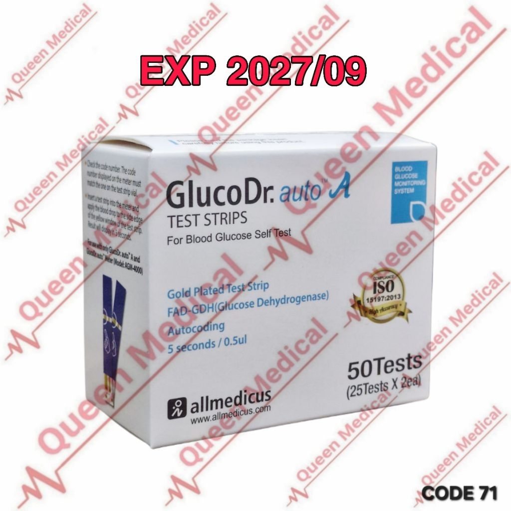 GlucoDr Auto isi 50 test strip Gluco Dr