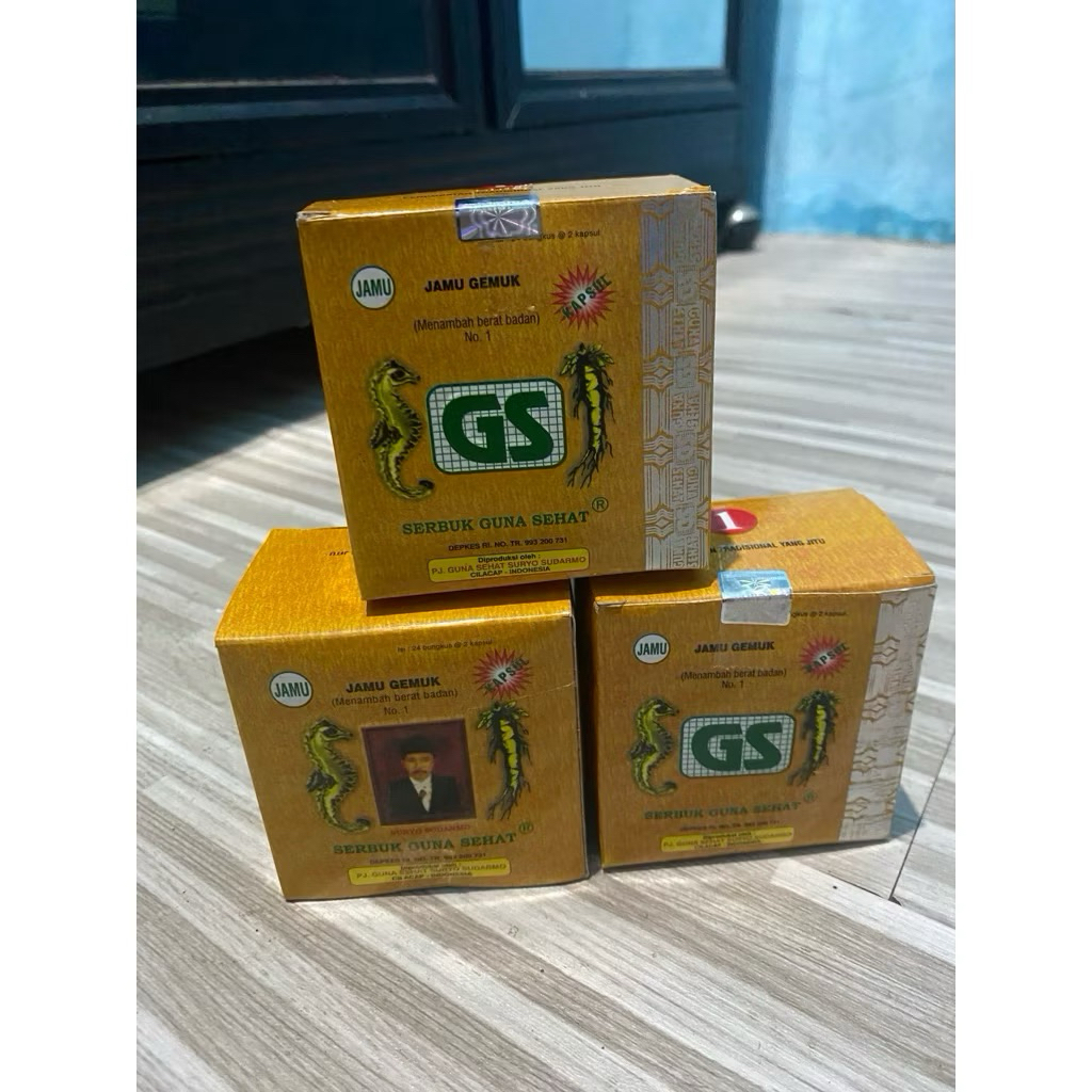 kpsul, GS no 1,gemuk sehat badan isi 24saset