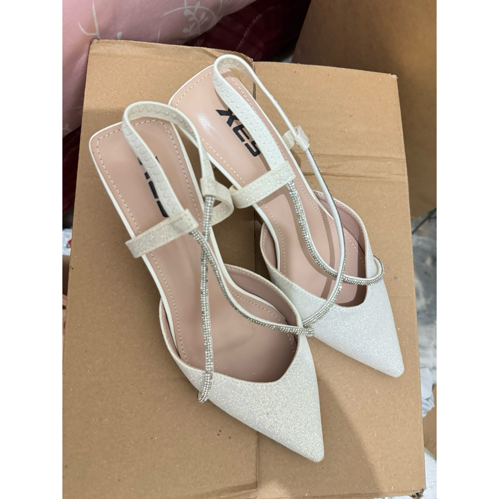 sepatu heels wanita preloved like new