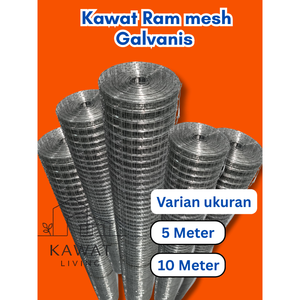 Kawat Ram Mesh Galvanis Awet Tahan Lama