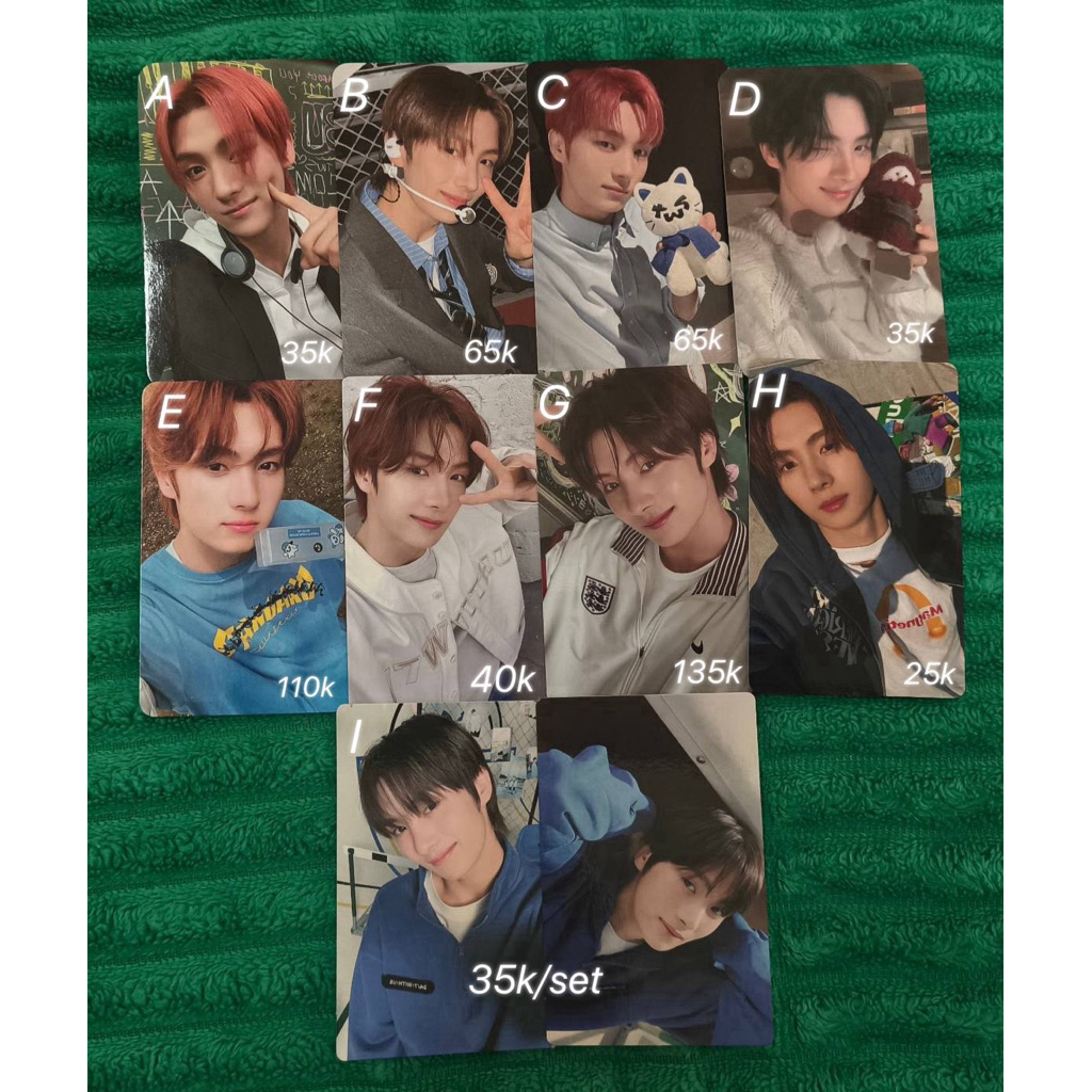 [READY STOCK] TWS Youngjae Sparkling Blue Summer Beat Lastbell Hajimemashite Photocard