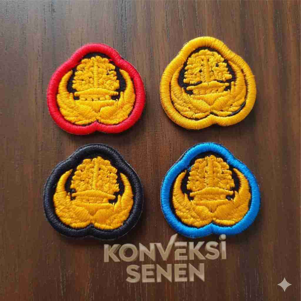 Bordir Logo Korpri Timbul 3D Ukuran 3 Cm | bordir korpri timbul | bordir korpri