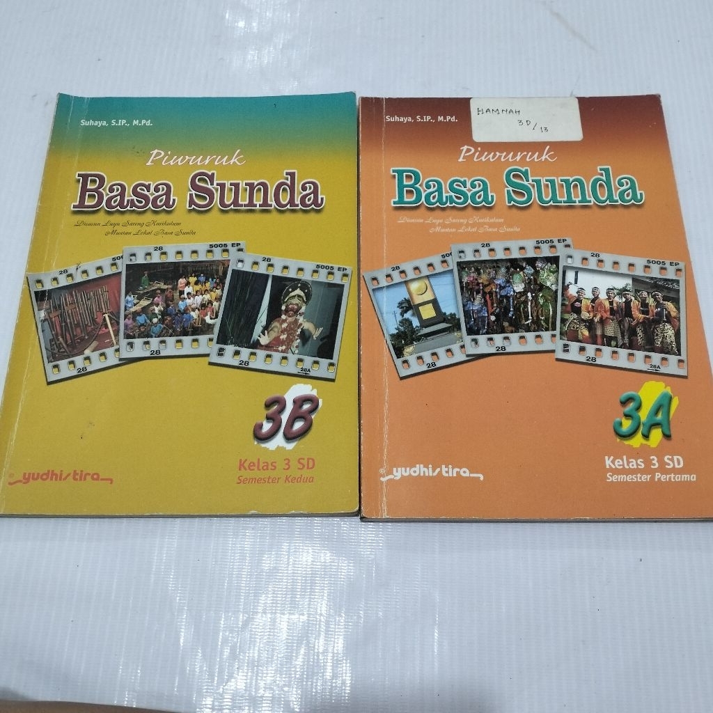 PIURUK BASA SUNDA KELAS 3 SD, JILID 3A, 3B