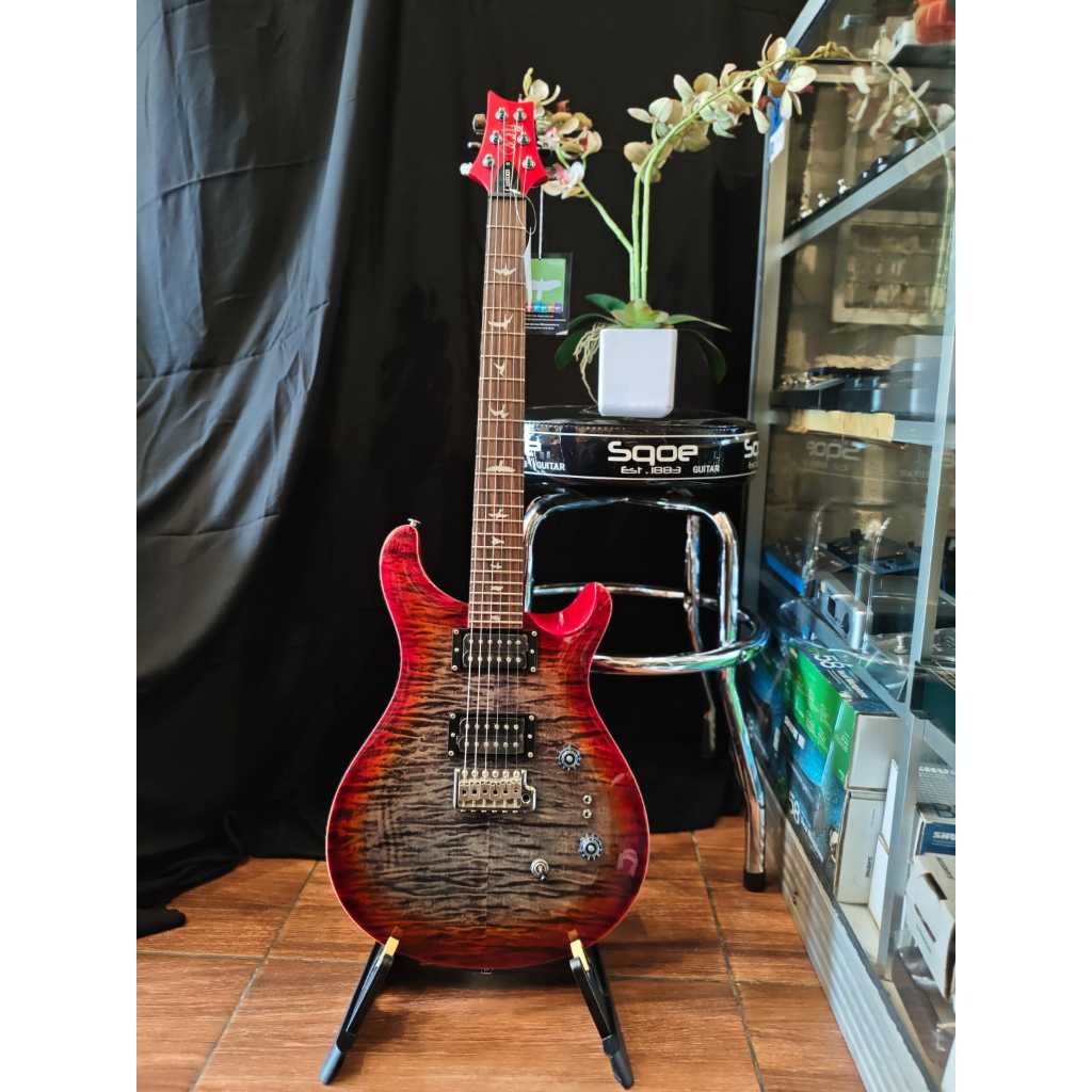 PRS SE CUSTOM 24-08 CHARCOAL CHERRY/PRS SE CUSTOM 24-08 CHARCOAL CHERRY