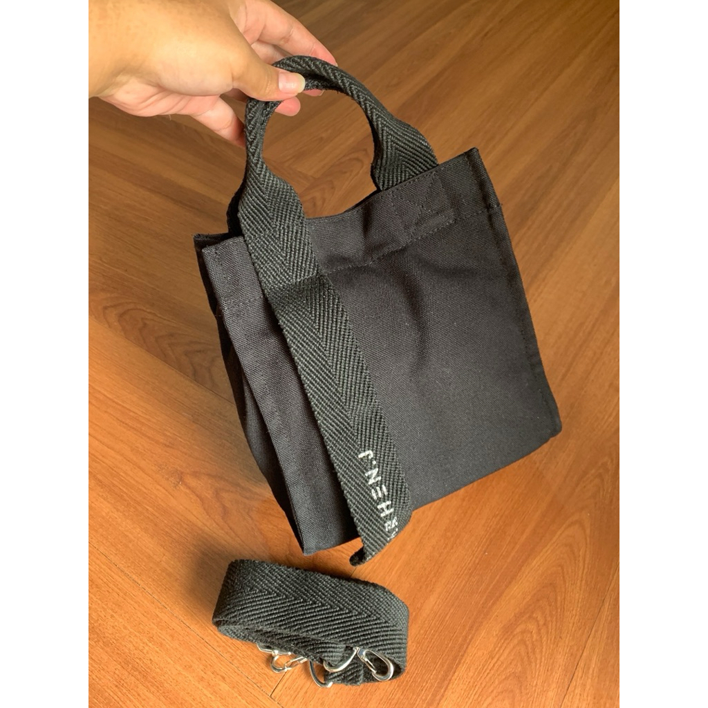 Preloved  Marhen J Ricky Mini Bag Canvas All Black