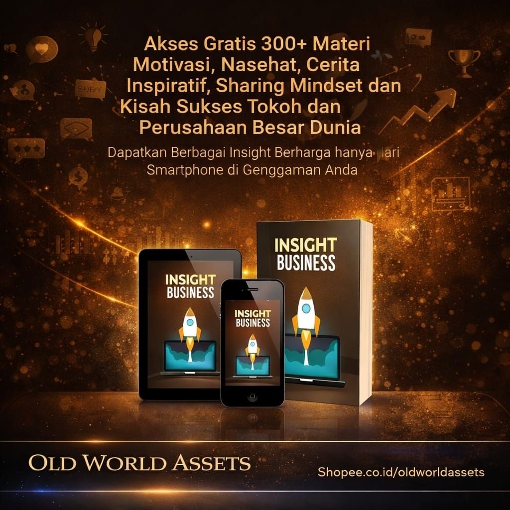 INSIGHT BISNIS - Akses 300+ Tools Gratis, Materi Motivasi, Nasehat, Cerita Inspiratif, & Rekomendasi
