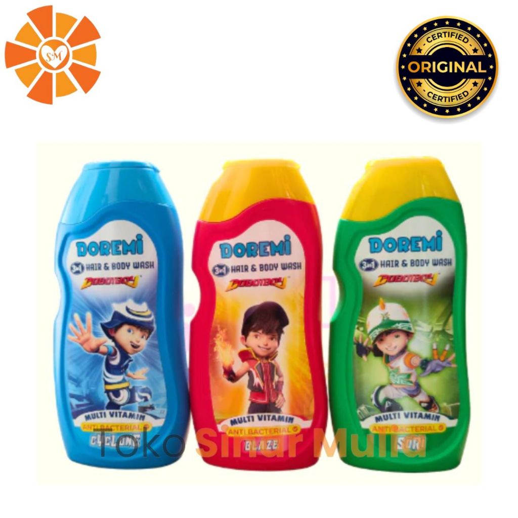 Doremi Hair & Body Wash 200 ml