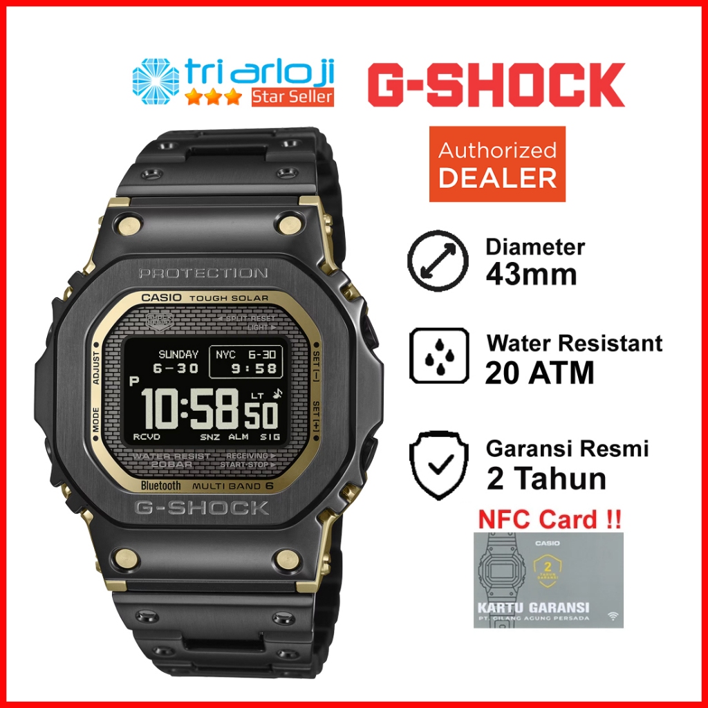 Casio G-SHOCK GMW-BZ5000BD-1DR Jam Tangan Pria Digital GSHOCK GMW-BZ5000BD-1 GMWBZ5000BD GMW BZ5000B
