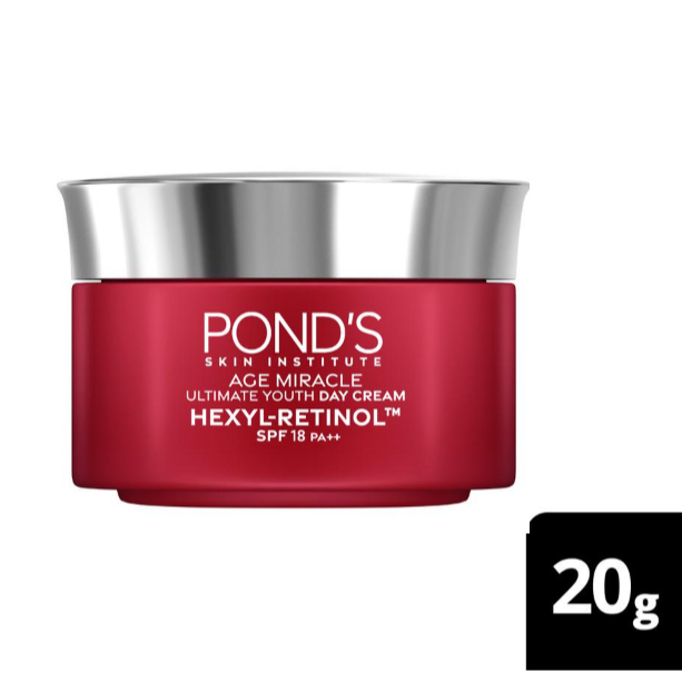 POND'S Age Miracle Day Cream Hexyl Retinol 20gr / Krim Pagi Ponds 20g