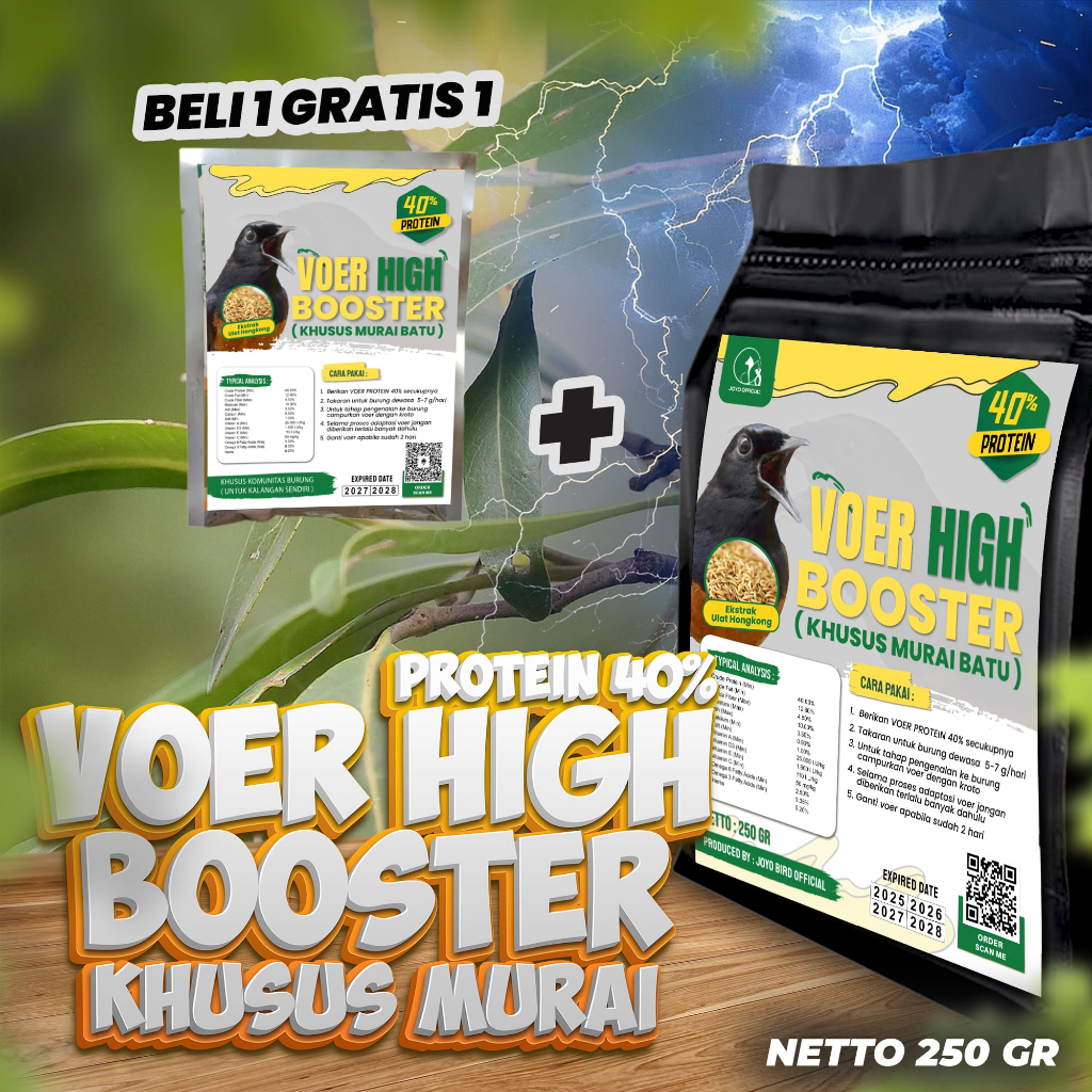 MAKANAN BURUNG MURAI JUARA LOMBA | VOER MURAI JUARA LOMBA | EKSTRAK ULAT HONGKONG | PAKAN JUARA LOMB
