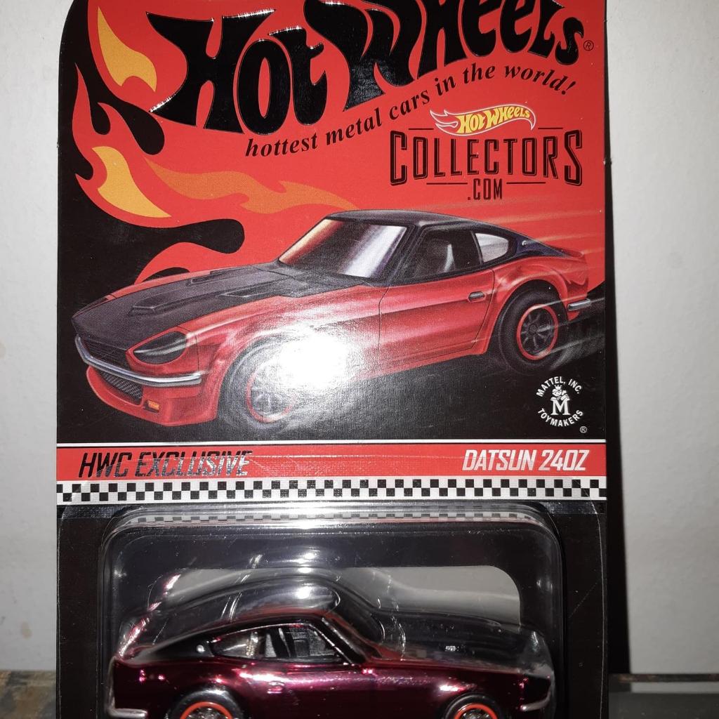 Hot Wheels Datsun 240z red RLC exclusive HWC collector
