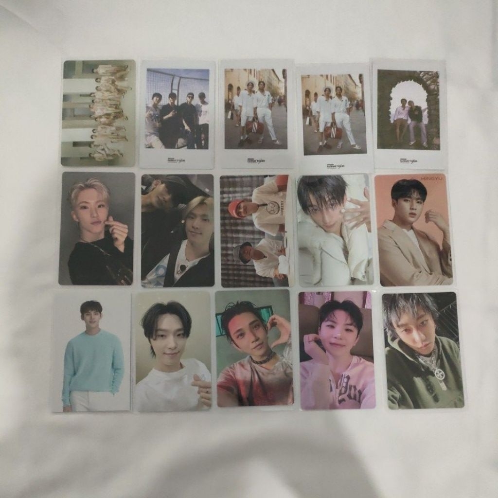 OFFICIAL PHOTOCARD SEVENTEEN UNIT OT13 NANA TOUR MINGYU WONWOO DK JOSHUA