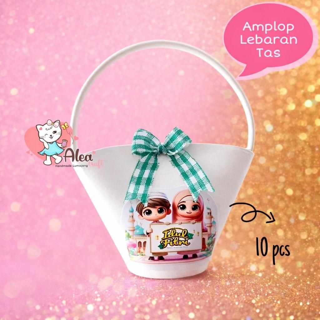 Amplop Lebaran Idul Fitri model tas mini unik lucu Amplop lebaran tas