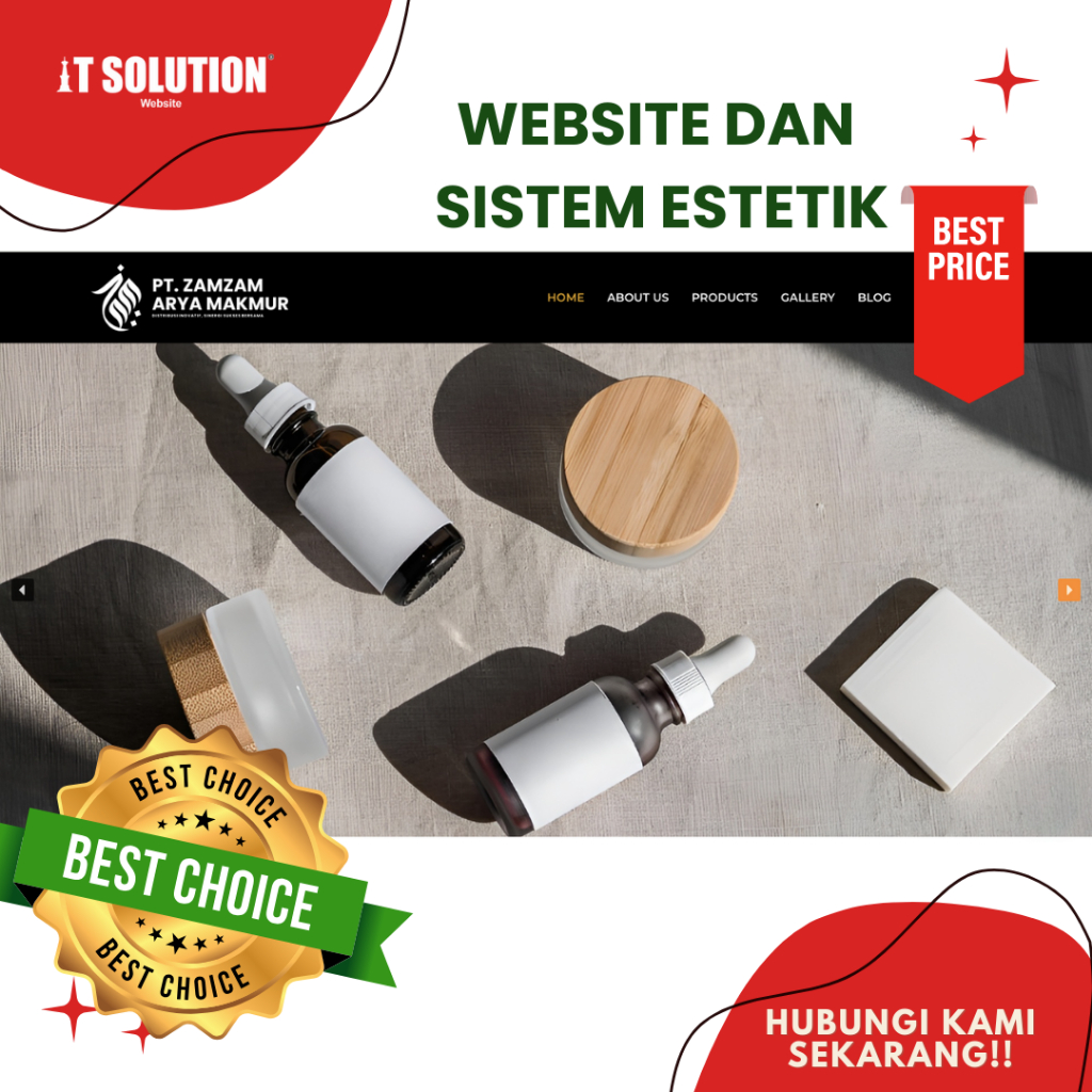 Website Toko Online Bergaransi, Support Optimasi | Profesional Bergaransi