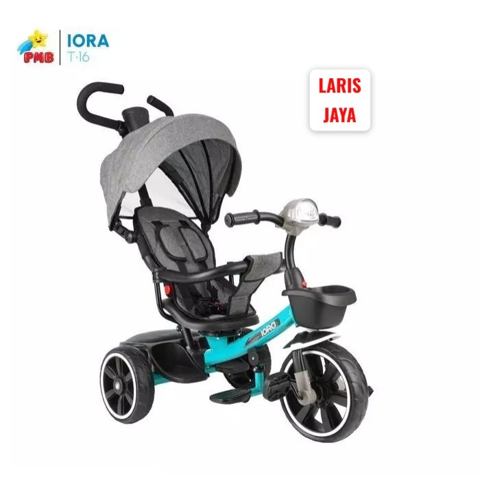 [ BONUS BELL ] SEPEDA RODA TIGA ANAK PMB TIGA SEPEDA ANAK RODA TIGA IORA T16 TERBARU SPEC TERLENGKAP