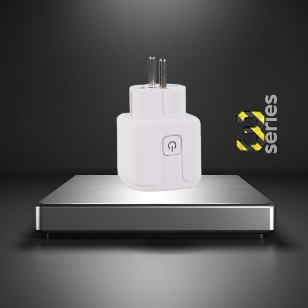 Steker Smart Plug WiFi EU Plug 16A Monitoring Function Putih