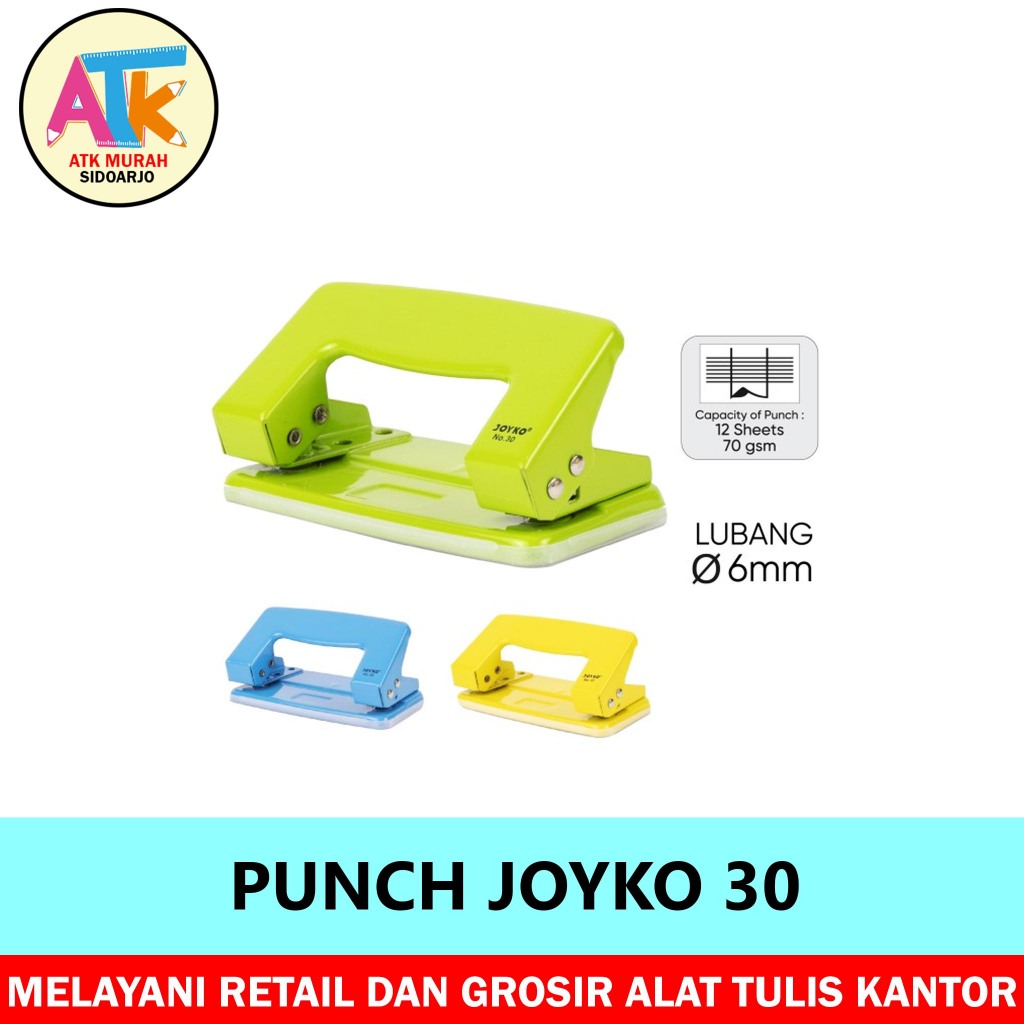 PEMBOLONG KERTAS/ PERFORATOR/ PLONG JOYKO
