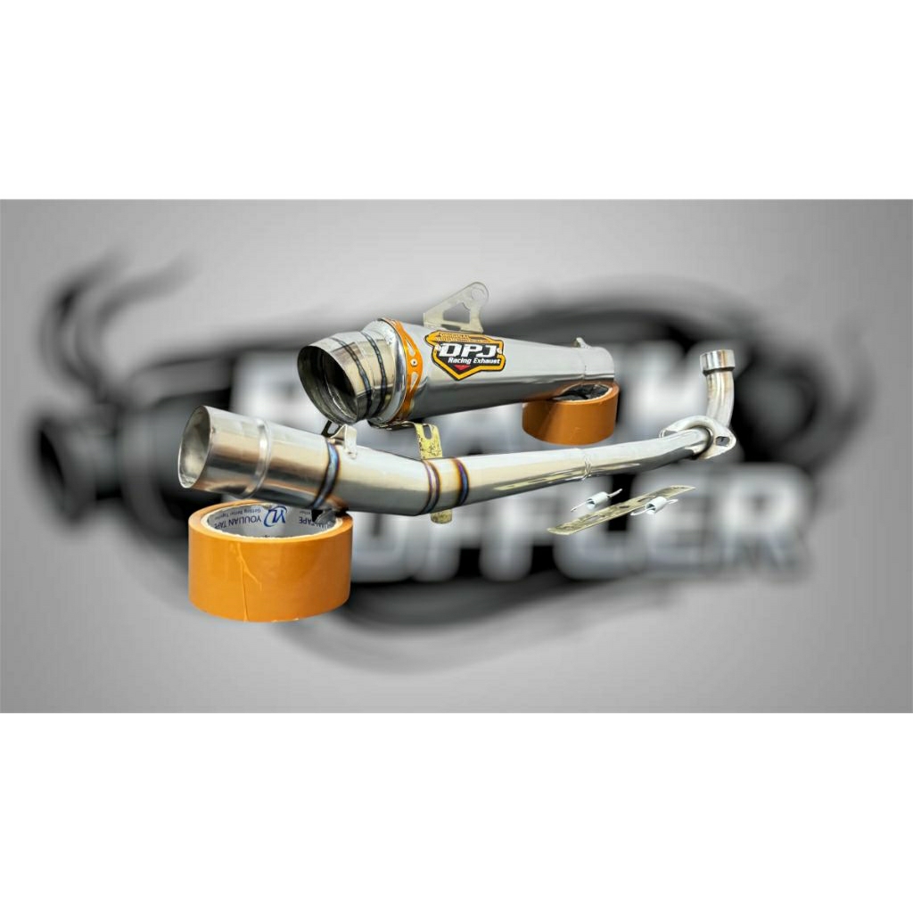 KNALPOT DPJ. KARISMA/SOGUN/SUPRAX125/HODA BLADE/REVO ABSOLUD/ALL BEBEK