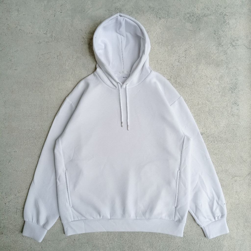 Hoodie Uniqlo GU Dry Putih