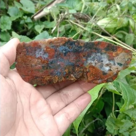 Batu akik pancawarna klawing super