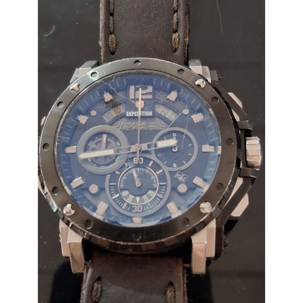 EXPEDITION E 6402 MC Jam Tangan Pria Chrono second 1602