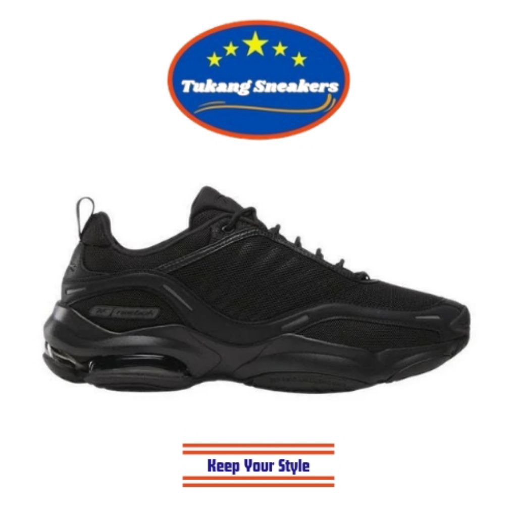 Sepatu Lari Pria Reebok DMX Series 3000 Black REER00244453