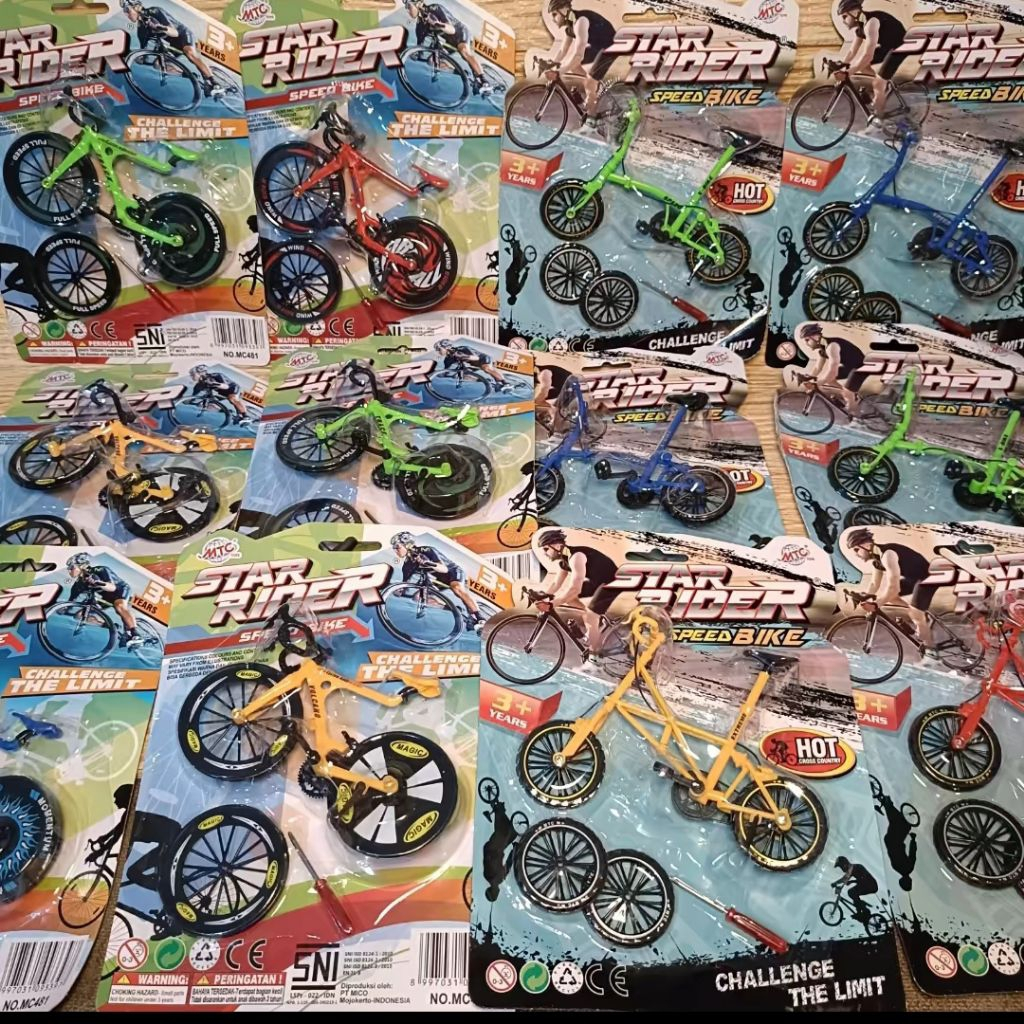 mainan miniatur sepeda balap sepeda lipat motor motoran motor balap motor trail motor cross Moto Car