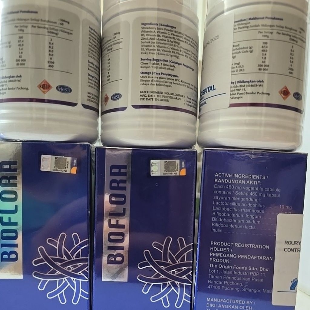 Bioflora probiotik dari RS Hope children dr chew