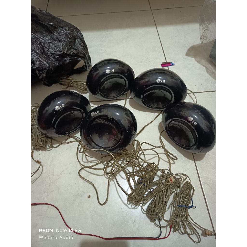5pcs Speaker vocal home theater LG.
