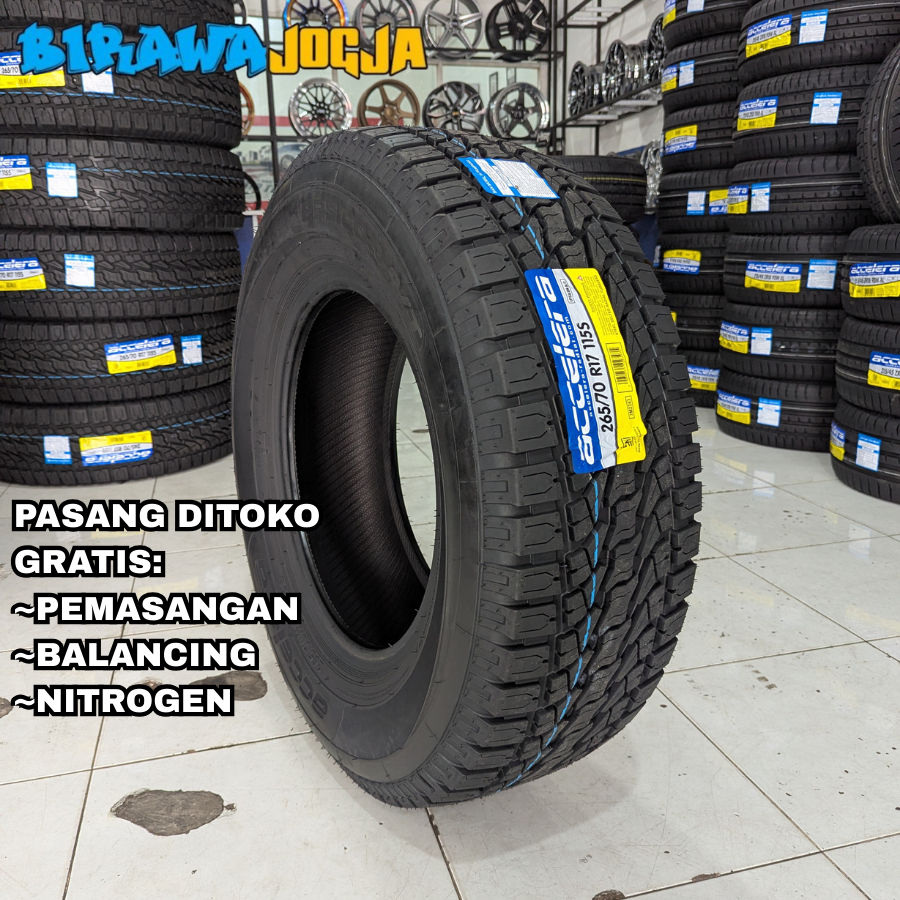 ban Accelera Epsilon AT 265 70 R17 ban mobil semi offroad untuk navara hilux ranger pajero ring 17