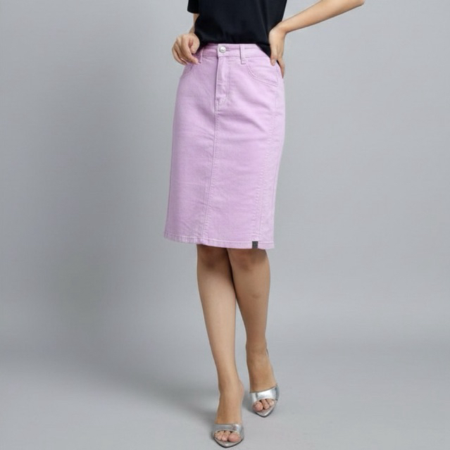 31388/2 | ROK DENIM NO STRETCH SELUTUT MOTIF POLOS LYLAC PREMIUM