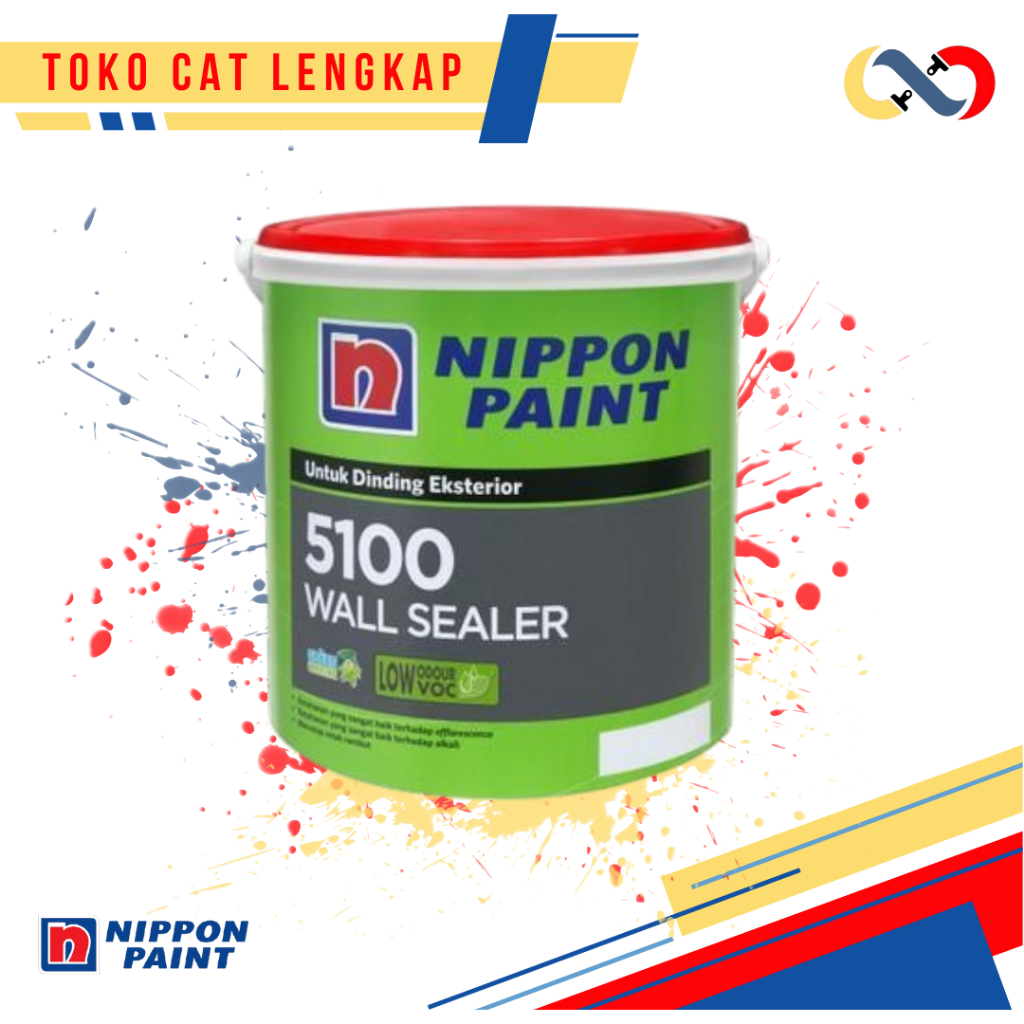 Nippon Paint 5100 Cat Dasar Eksterior 20 ltr