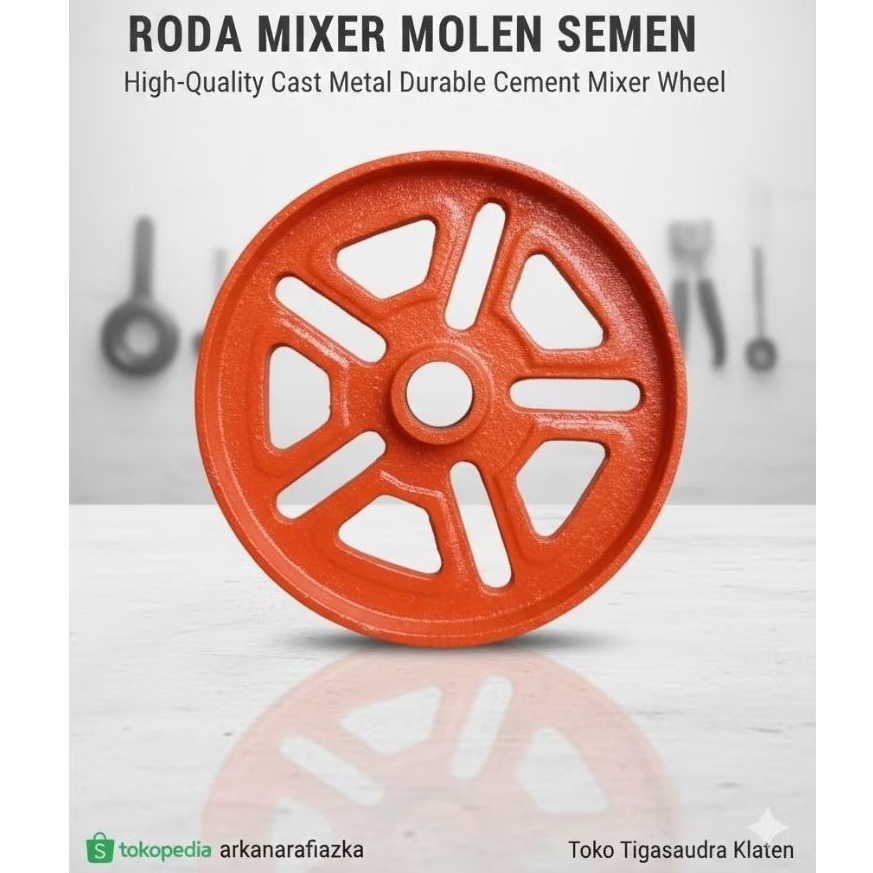 Sparepart Molen Cor Semen Roda Molen Semen Tebal